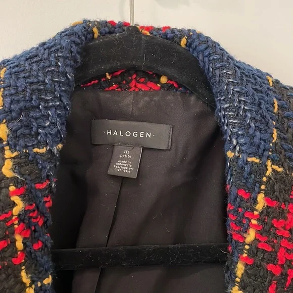 Halogen Plaid Blazer - Picture 6 of 7